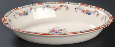The Rosedale 10" Oval Vegetable Bowl