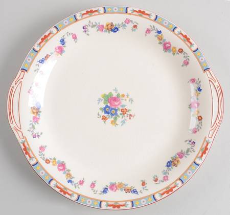 The Rosedale Handled Cake Plate