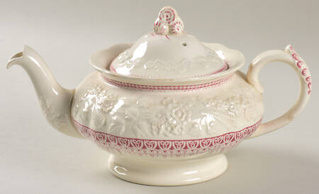 Shannon Pink Teapot & Lid