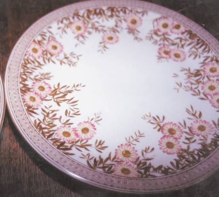Spring Bread & Butter Plate