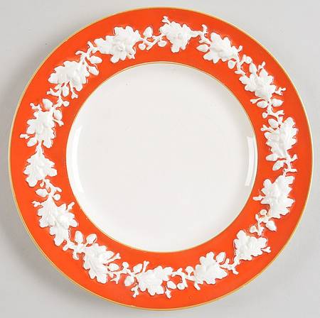 Trentham Red Luncheon Plate