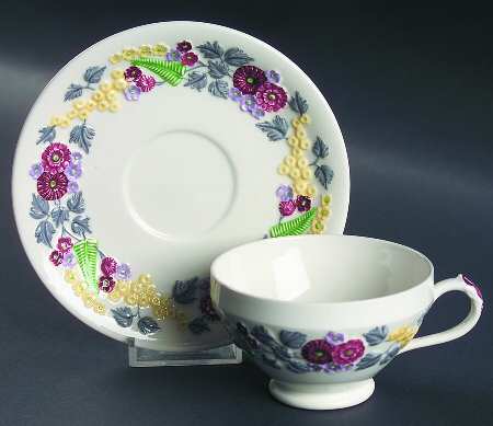 Westminster Footed Cup & Saucer Set