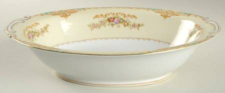 JYO1 10" Oval Vegetable Bowl