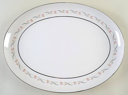 Leona 16" Oval Serving Platter