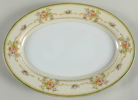 P559 14" Oval Serving Platter by Jyoto