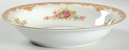 Tan Traditional Rim Soup Bowl