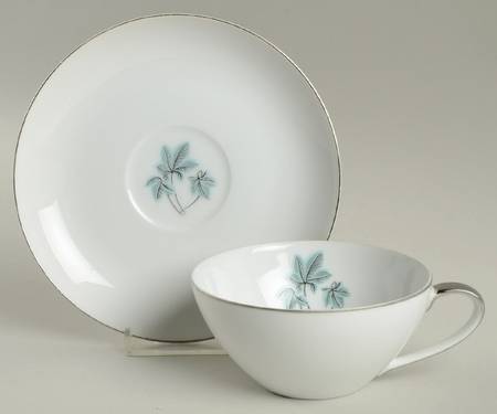 Trio Flat Cup & Saucer Set