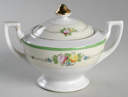 JAP193 Sugar Bowl & Lid
