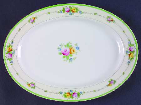 JAP193 12" Oval Serving Platter