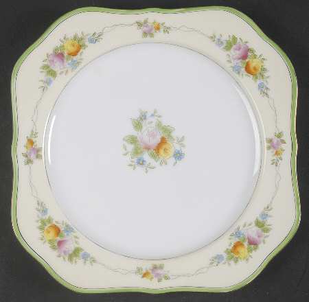 JAP193 Square Salad Plate