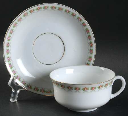 JAE36 Flat Cup & Saucer Set