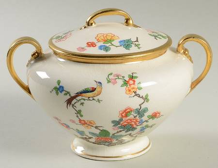 Jb318 Sugar Bowl & Lid