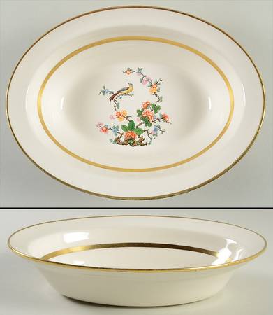 Jb318 9" Oval Vegetable Bowl
