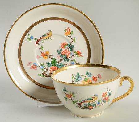 Jb318 Flat Cup & Saucer Set