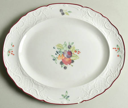 Orchard 12" Oval Serving Platter