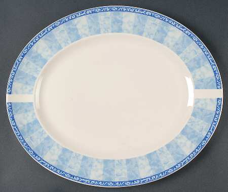 Waterfall 13" Oval Serving Platter