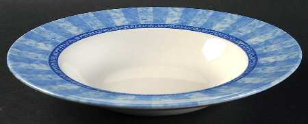 Waterfall Large Rim Soup Bowl