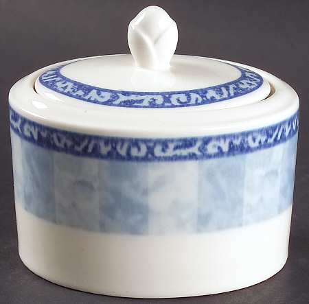 Waterfall Sugar Bowl & Lid