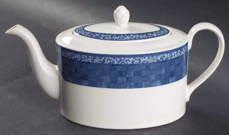 Ice Blue Teapot & Lid
