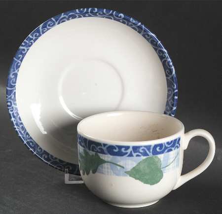 Windfall Flat Cup & Saucer Set