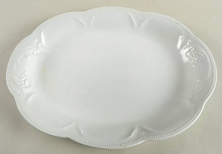 Ermine 15" Oval Serving Platter