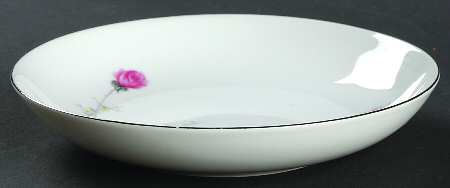 Platinum Rose Fruit/Dessert (Sauce) Bowl