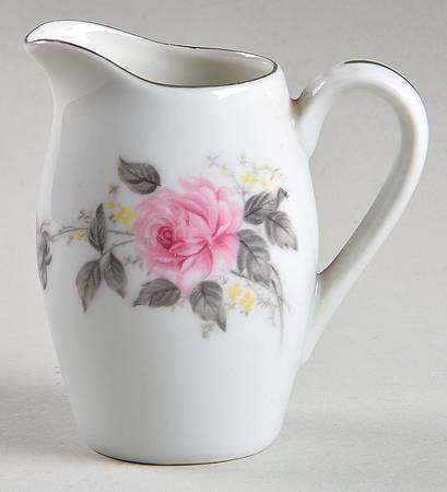 Platinum Rose Mini Creamer