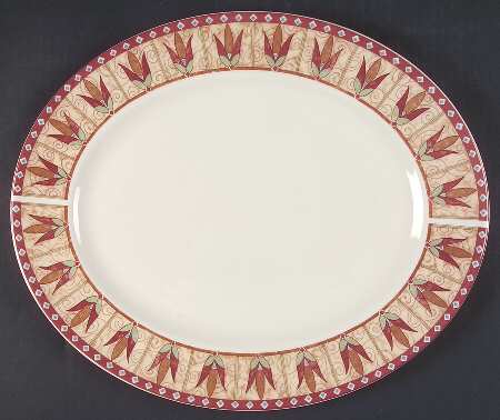 Papyrus 14" Oval Serving Platter