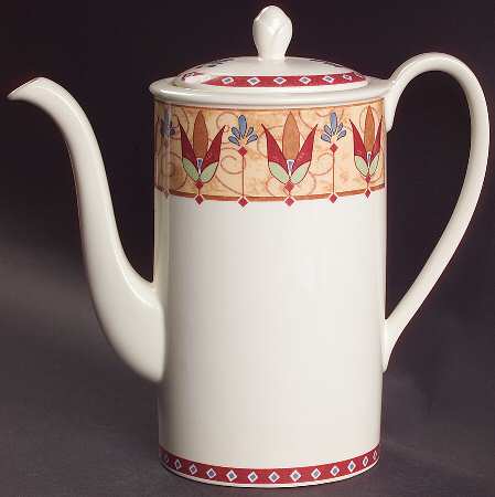 Papyrus Coffee Pot & Lid