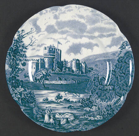 Castle Story Blue by Johnson Brothers