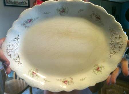 JB369 12" Oval Serving Platter