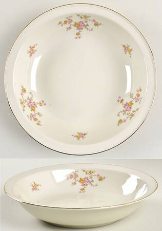 E628 9" Round Vegetable Bowl
