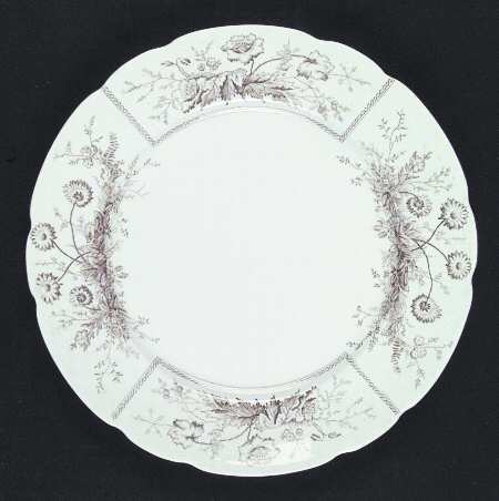 Sylvan Brown (Scalloped) by Johnson Brothers