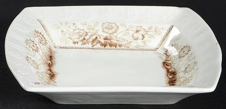 Sylvan Brown (Scalloped) Small Ashtray