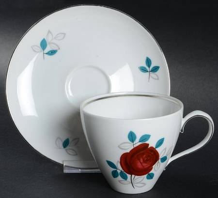 JOH235 Flat Cup & Saucer Set