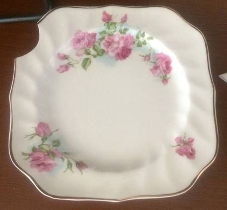 JB381 Square Salad Plate