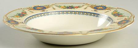 The Barclay Rim Soup Bowl by George Jones & Sons