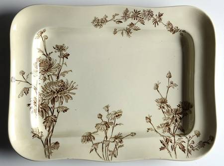 Chrysanthemum 15" Rectangular Serving Platter