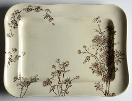 Chrysanthemum 13" Rectangular Serving Platter