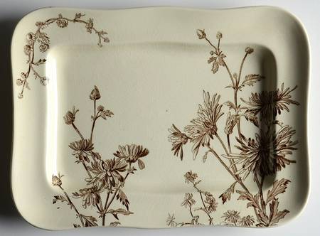 Chrysanthemum 11" Rectangular Serving Platter
