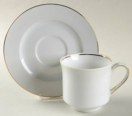 JOH239 Footed Cup & Saucer Set
