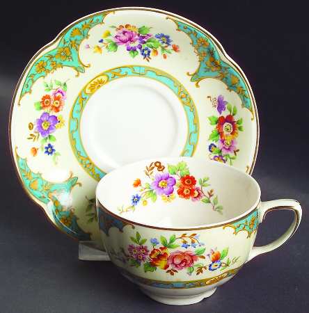 Belgravia Flat Cup & Saucer Set