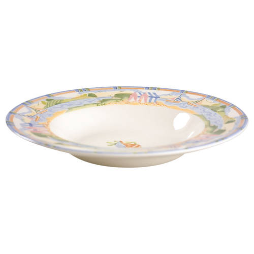 Seaside Large Rim Soup Bowl