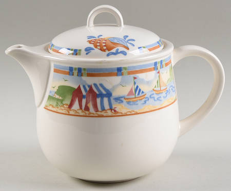 Seaside Teapot & Lid