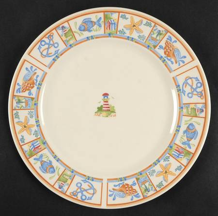 Seaside 12" Chop Plate (Round Platter)