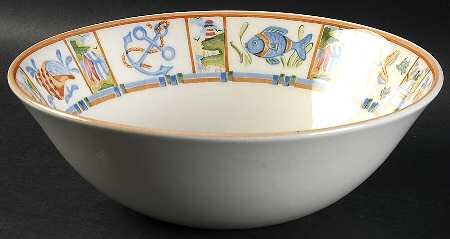 Seaside 8" Round Vegetable Bowl