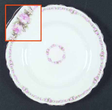 JB203 Luncheon Plate