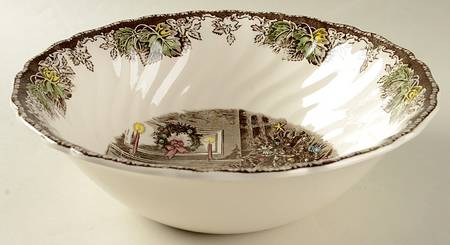 Friendly Village, The (Christmas) 10" Large Salad Serving Bowl