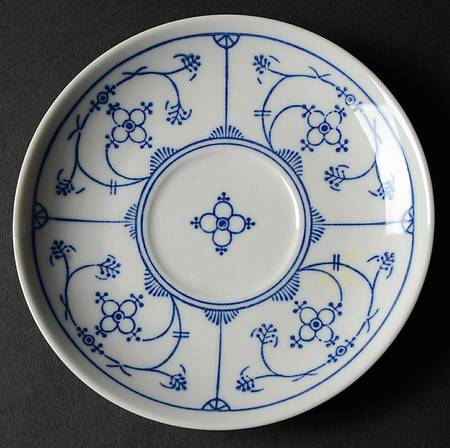 Blau Saks Saucer for Flat Cup