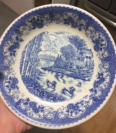 English Village Coupe Soup Bowl